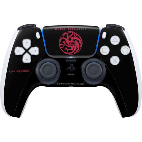 Game of Thrones: House Targaryen PS5 Controller Skin